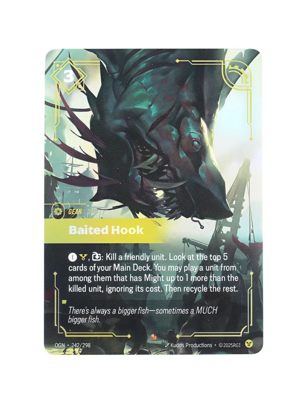 Baited Hook Foil Riftbound Proxy | Origins