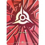 Fury Rune (Showcase) Foil Riftbound Proxy | Origins