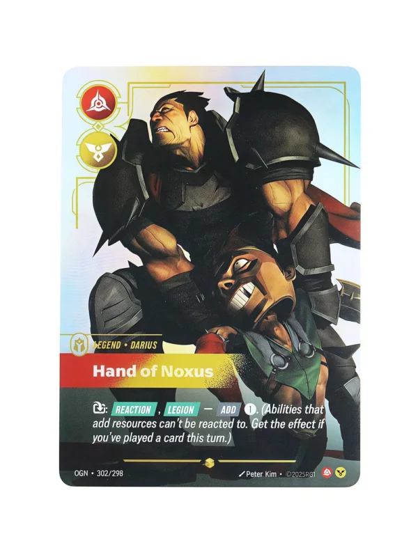 Hand of Noxus Foil Riftbound Proxy | Origins