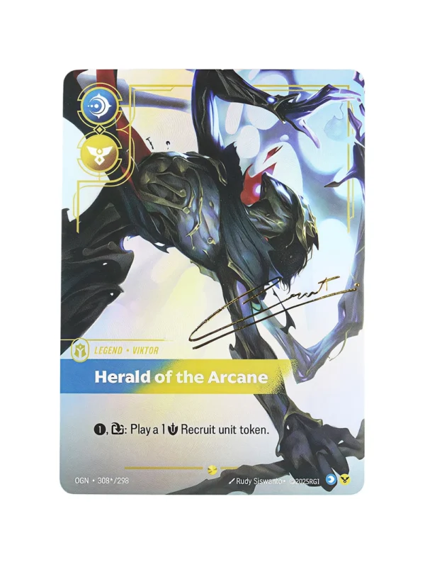 Herald of the Arcane Overnumbered Riftbound Proxy | Origins