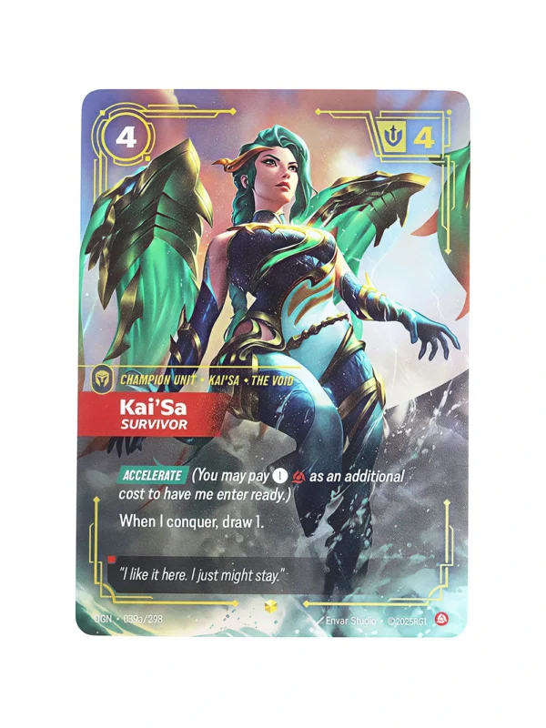 Kai'Sa Survivor Riftbound Proxy | Origins