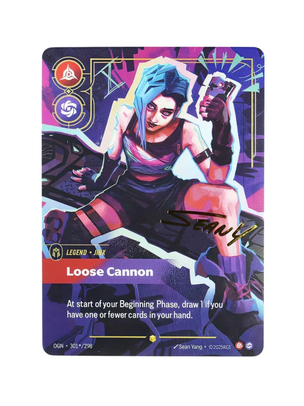 Loose Cannon Foil Riftbound Proxy | Origins