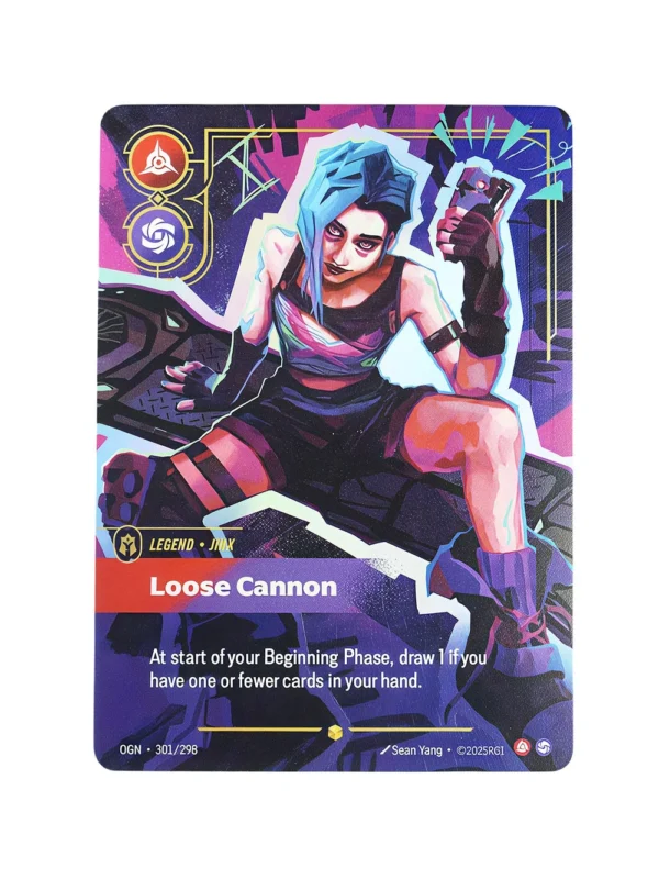 Loose Cannon Regular Riftbound Proxy | Origins