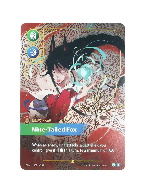 Nine-Tailed Fox Foil Riftbound Proxy | Origins