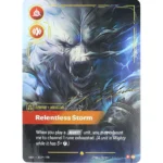Relentless Storm Foil Riftbound Proxy | Origins