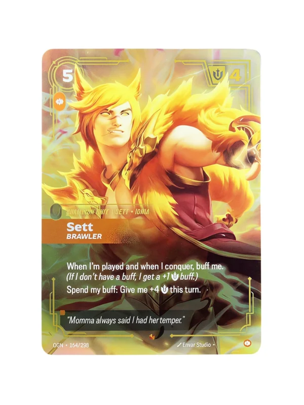 Sett Brawler Riftbound Proxy | Origins