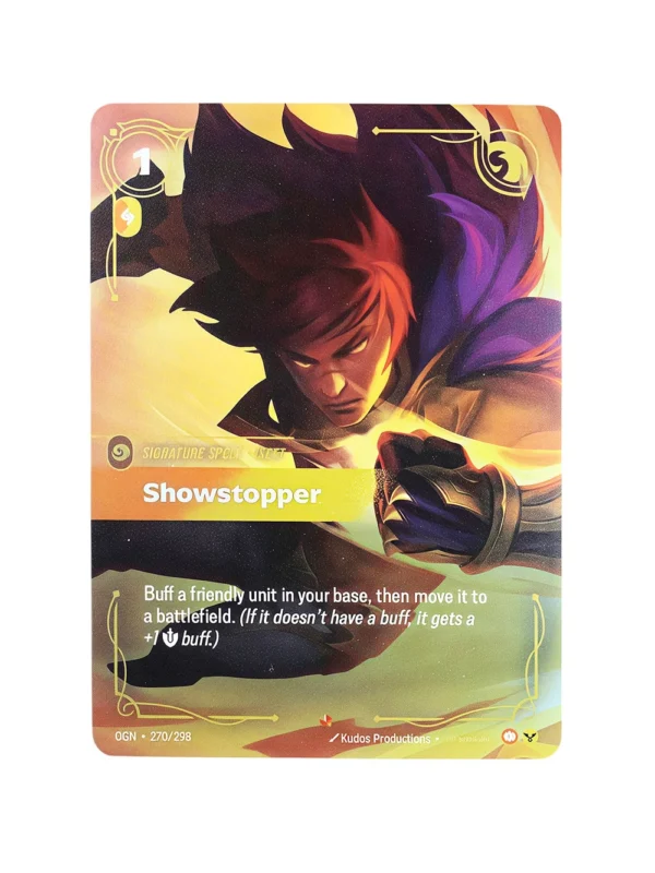 Showstopper Regular Riftbound Proxy | Origins