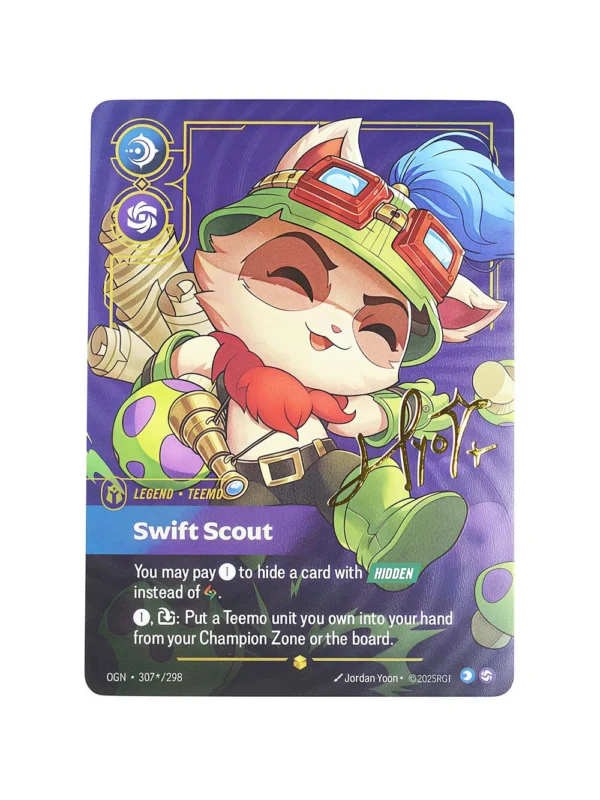 Swift Scout Foil Riftbound Proxy | Origins