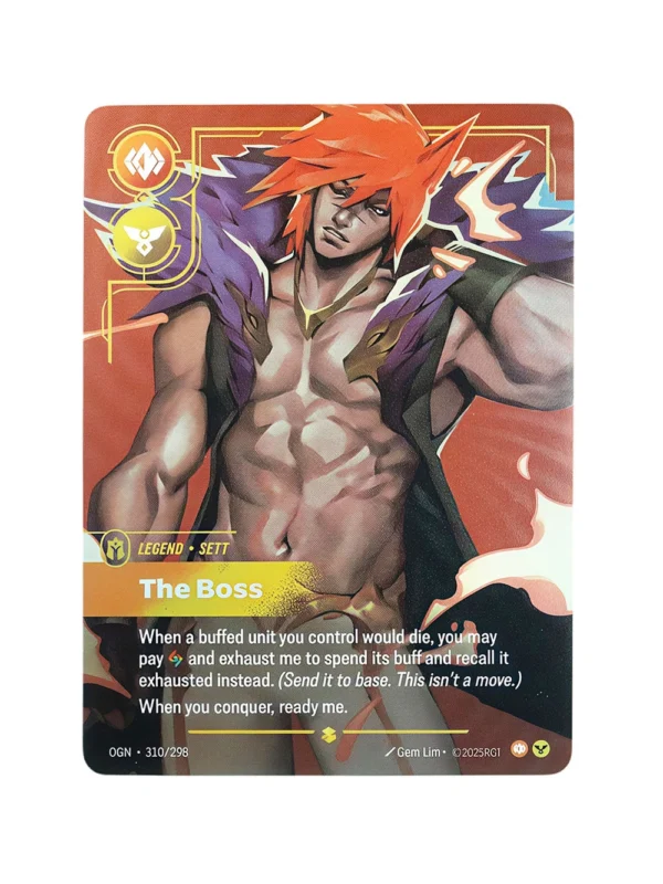 The Boss Regular Riftbound Proxy | Origins