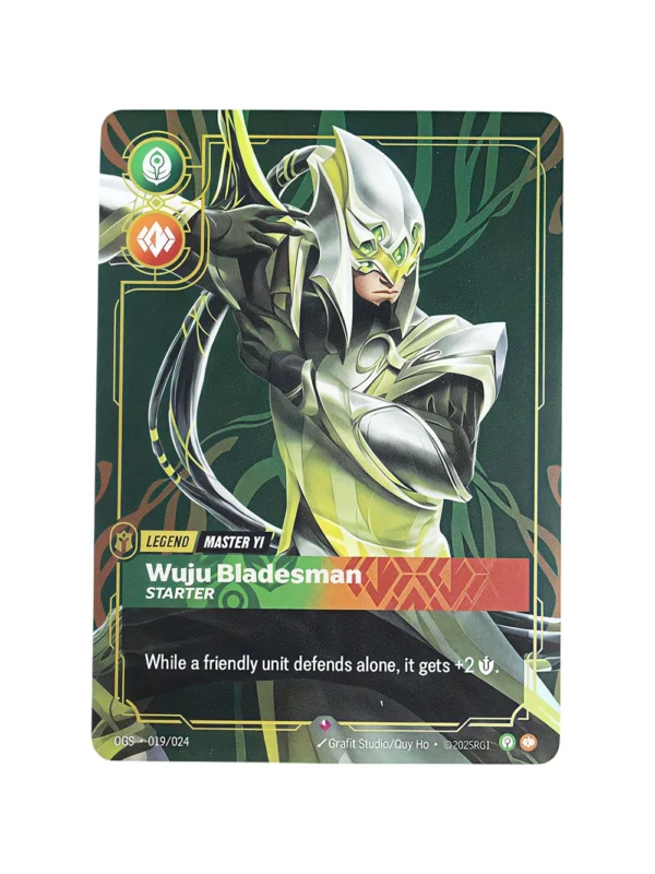 Wuju Bladesman Regular Riftbound Proxy | Origins