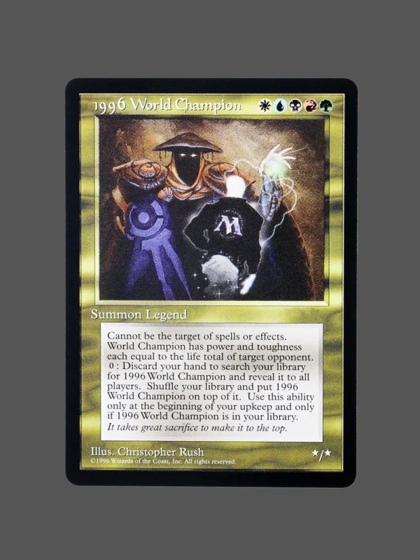 1996 World Champion Regular MTG Proxy | Alliances
