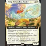 Aang, Airbending Master Holo MTG Proxy | The Lost Episode