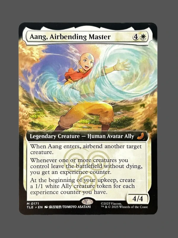 Aang, Airbending Master Holo MTG Proxy | The Lost Episode