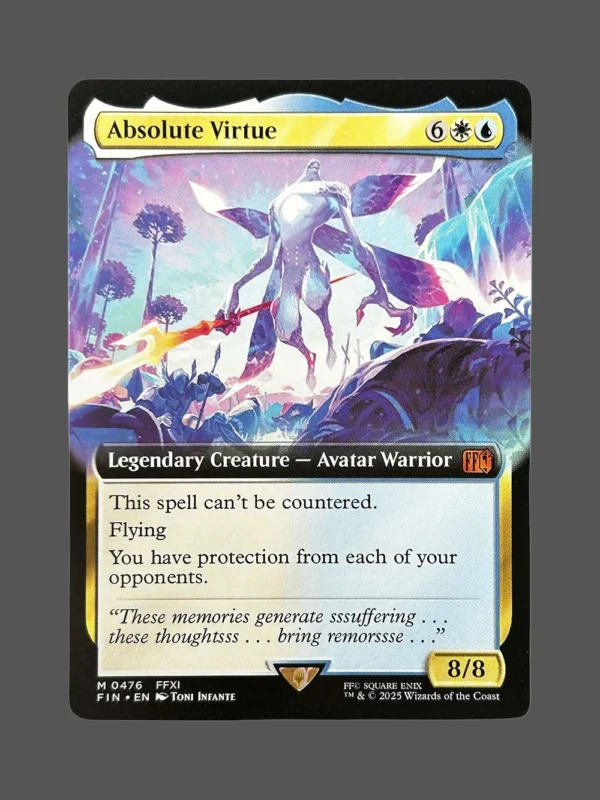 Absolute Virtue Holo MTG Proxy | Final Fantasy