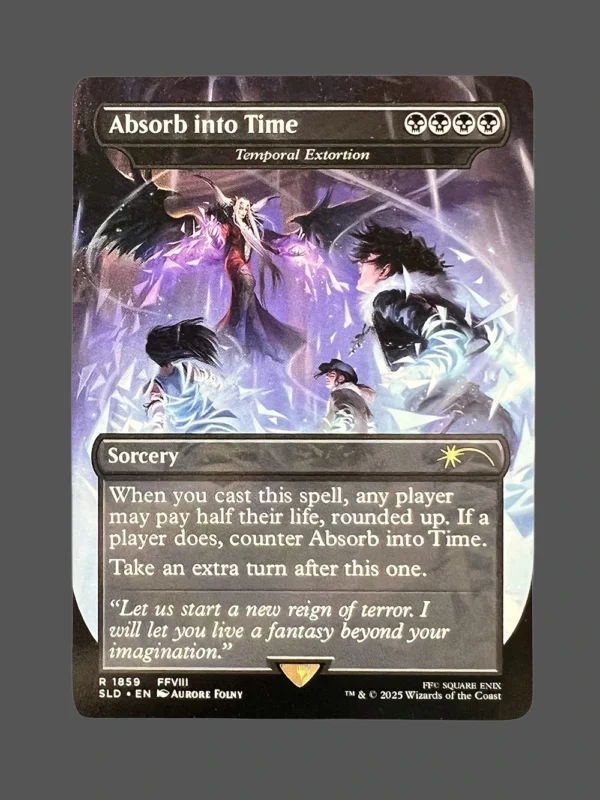 Absorb into Time Holo MTG Proxy | Secret Lair Drop