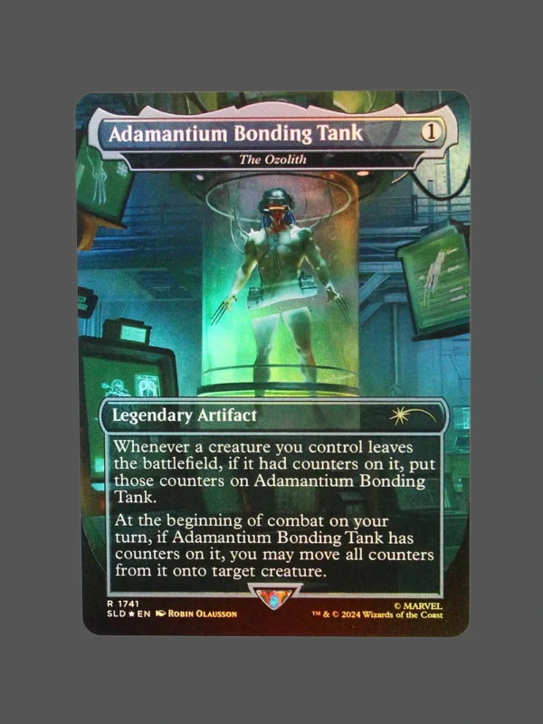 Adamantium Bonding Tank Foil MTG Proxy | Secret Lair