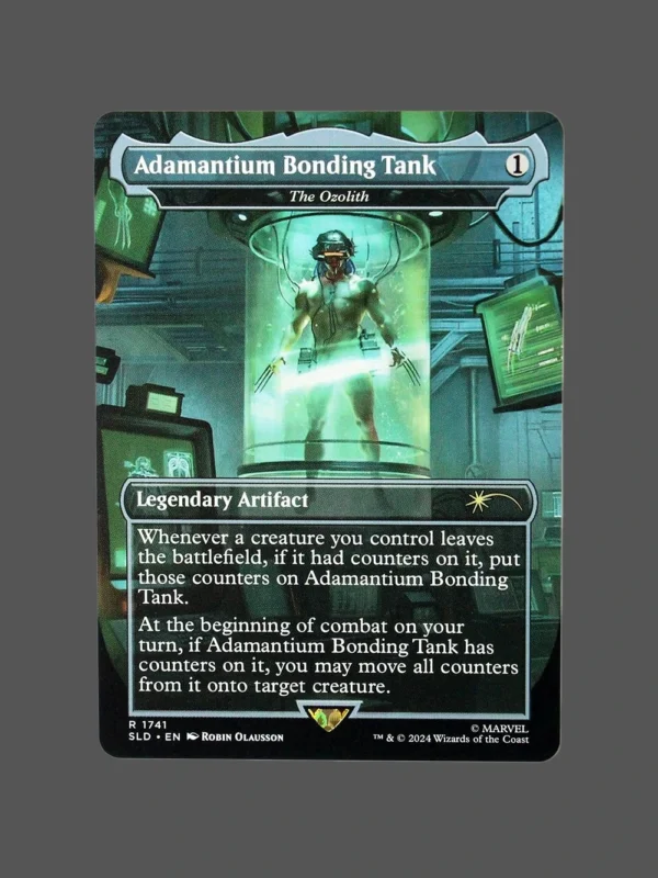 Adamantium Bonding Tank Holo MTG Proxy | Secret Lair