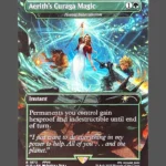 Aerith's Curaga Magic Holo MTG Proxy | Secret Lairs