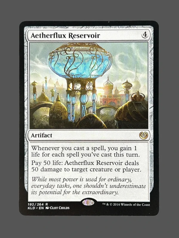 Aetherflux Reservoir Holo MTG Proxy | Kaladesh
