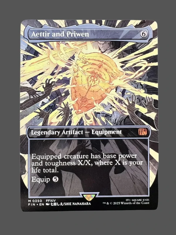 Aettir and Priwen Holo MTG Proxy | March of the Machine