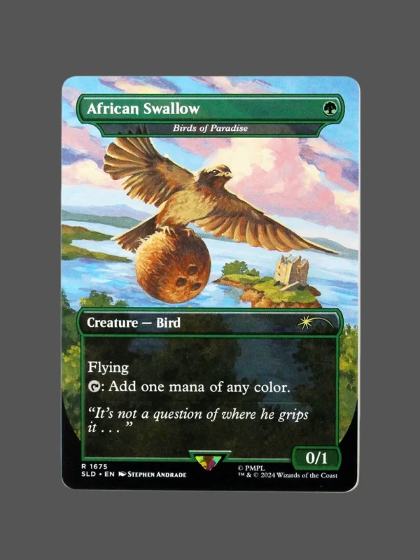 African Swallow Holo MTG Proxy | Streets of New Capenna