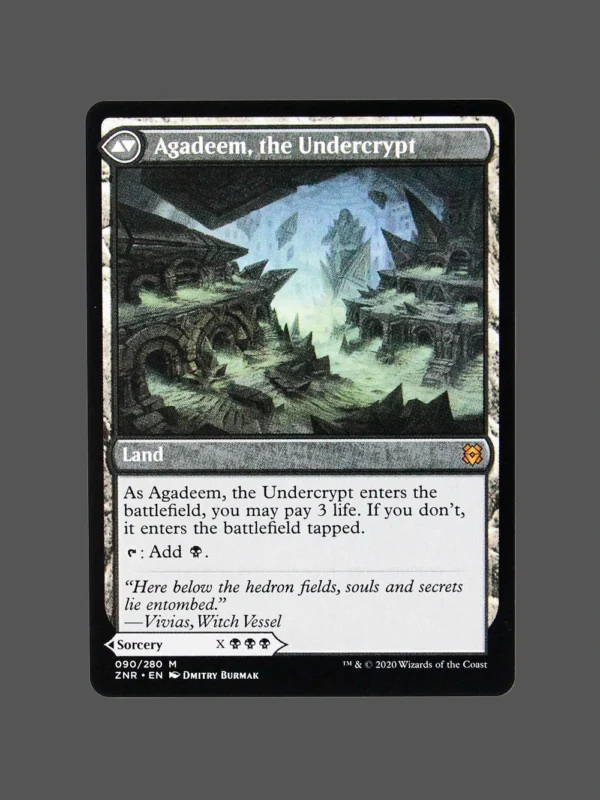 Agadeem, the Undercrypt Holo MTG Proxy | Zendikar Rising