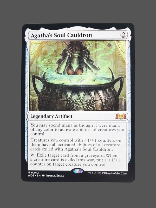 Agatha's Soul Cauldron Holo MTG Proxy | Wilds of Eldraine