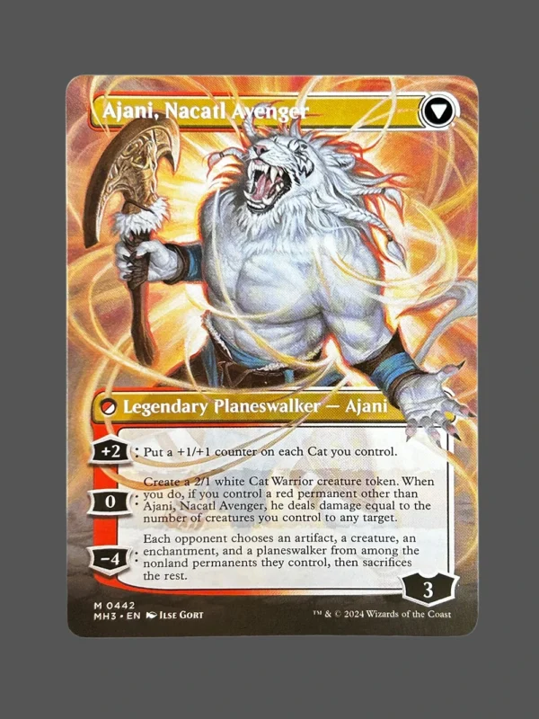 Ajani, Nacatl Avenger Holo MTG Proxy | Magic 2013