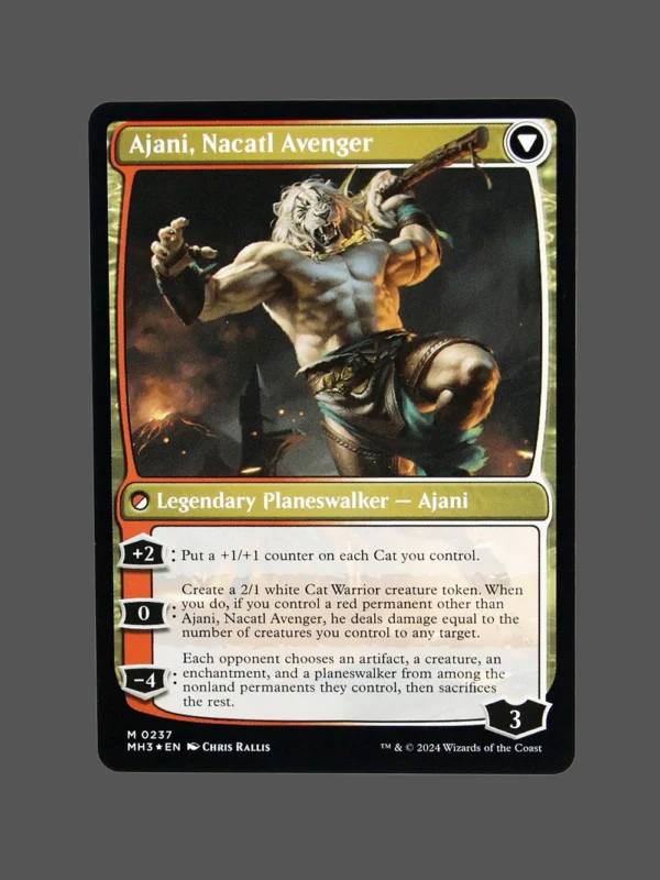 Ajani, Nacatl Avenger Holo MTG Proxy | Magic: The Gathering