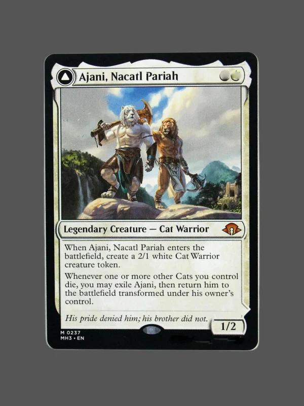 Ajani, Nacatl Pariah Holo MTG Proxy | Magic 2013