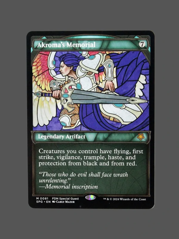 Akroma's Memorial Holo MTG Proxy | Special Guest