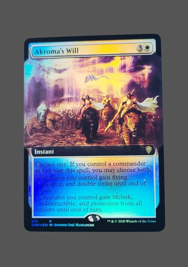 Akroma's Will Foil MTG Proxy | Commander Legends
