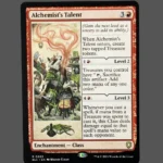Alchemist's Talent Holo MTG Proxy | Baldur's Gate