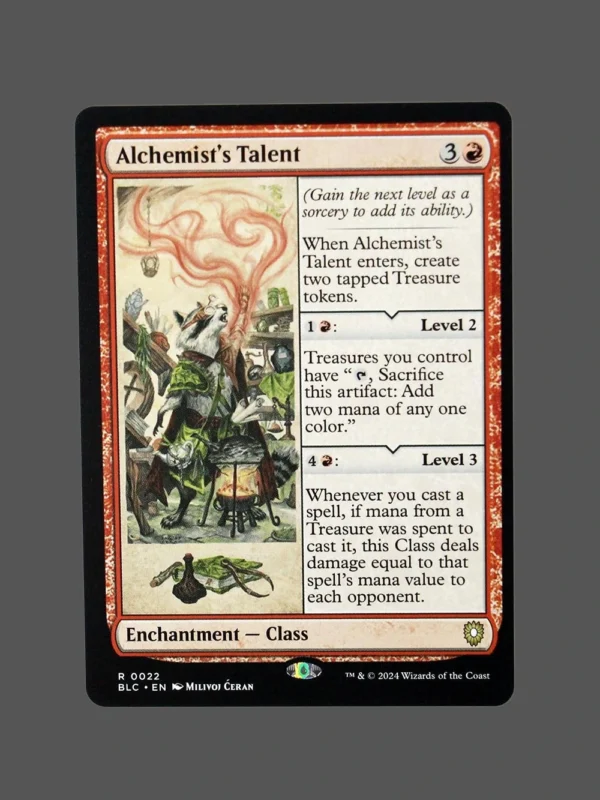 Alchemist's Talent Holo MTG Proxy | Baldur's Gate