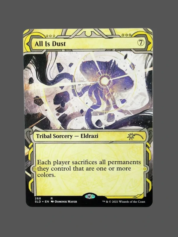 All Is Dust Holo MTG Proxy | Secret Lair