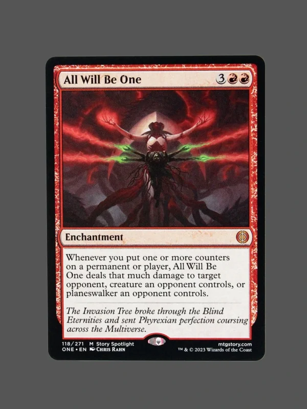 All Will Be One Holo MTG Proxy | Story Spotlight