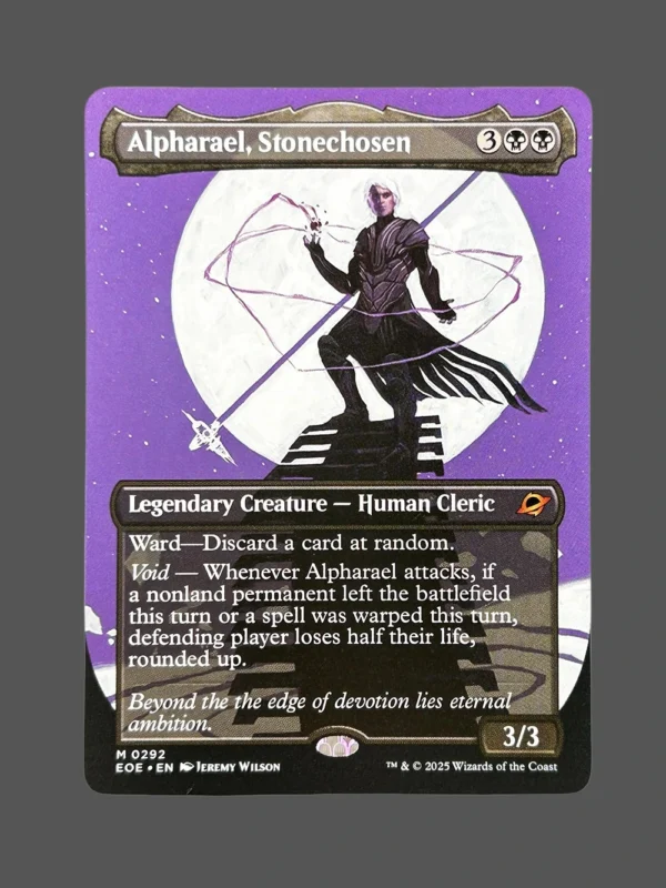 Alpharael, Stonechosen Holo MTG Proxy | The Brothers' War