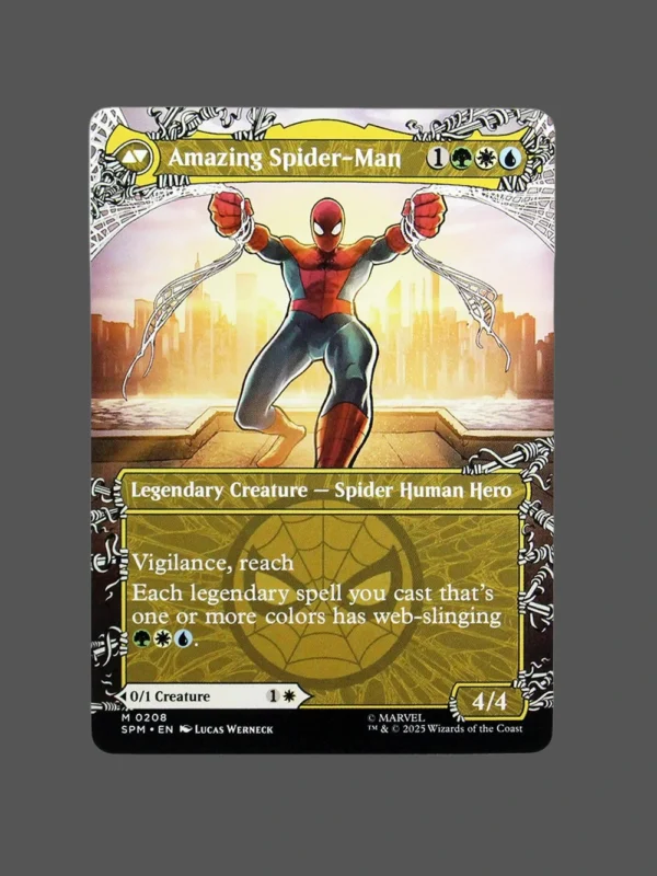 Amazing Spider-Man Holo MTG Proxy | Secret Lairs
