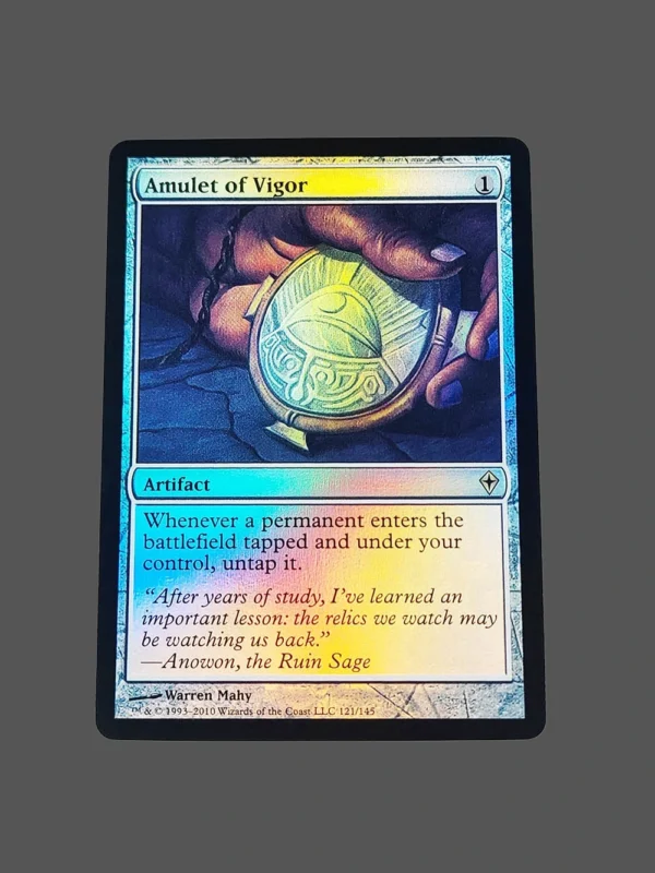 Amulet of Vigor Foil MTG Proxy | Worldwake