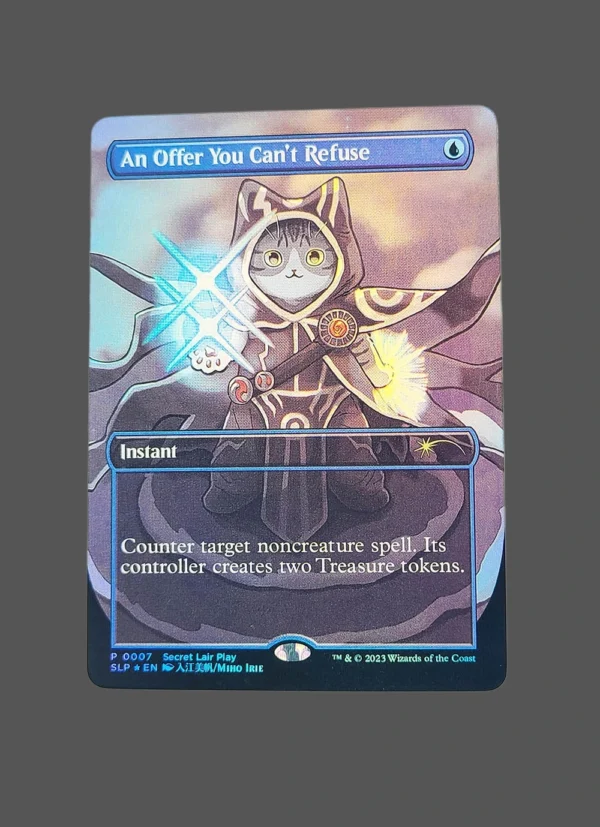 An Offer You Can't Refuse Foil MTG Proxy | Secret Lair Play