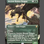 Ancient Bronze Dragon Holo MTG Proxy | CLB