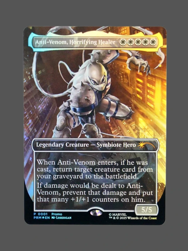 Anti-Venom, Horrifying Healer Foil MTG Proxy | Marvel