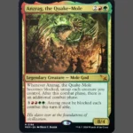 Anzrag, the Quake-Mole Holo MTG Proxy | March of the Machine
