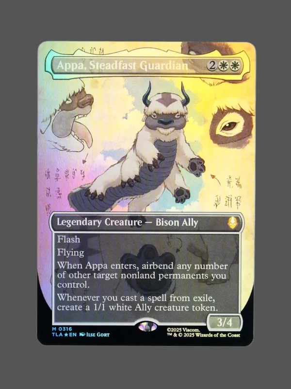 Appa, Steadfast Guardian Foil MTG Proxy | The Lost Caverns of Ixalan