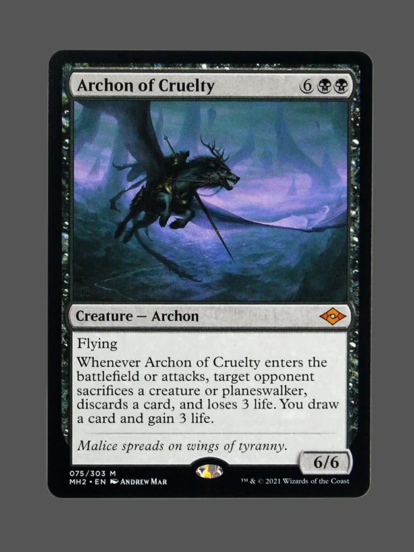 Archon of Cruelty Holo MTG Proxy | March of the Machine