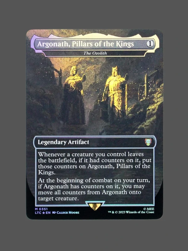 Argonath, Pillars of the Kings Foil MTG Proxy | The Ozolith
