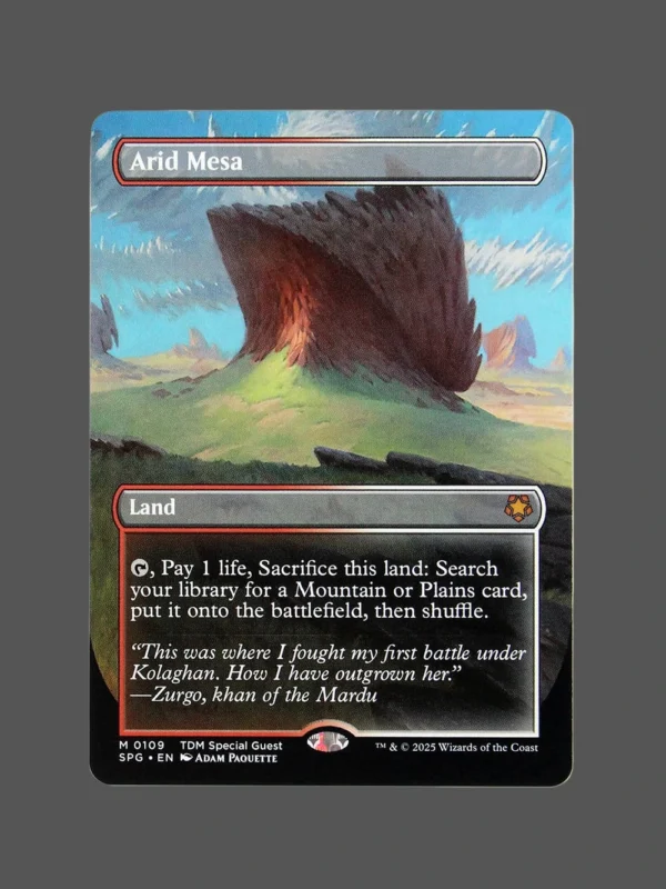 Arid Mesa Holo MTG Proxy | TDM Special Guest