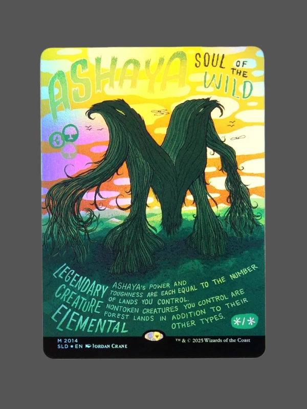 Ashaya, Soul of the Wild Foil MTG Proxy | Secret Lair Drop