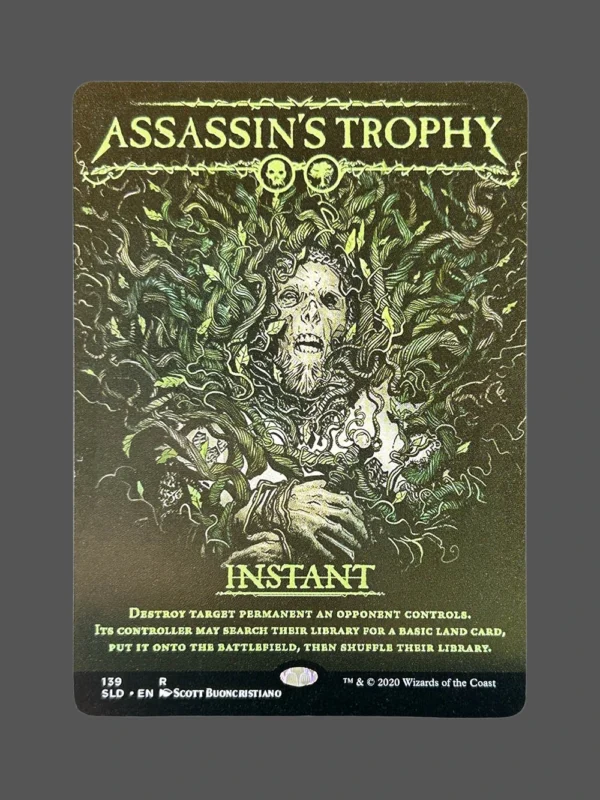 Assassin's Trophy Holo MTG Proxy | Streets of New Capenna