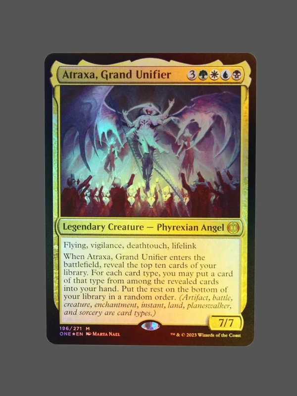 Atraxa, Grand Unifier Foil MTG Proxy | One-Armed
